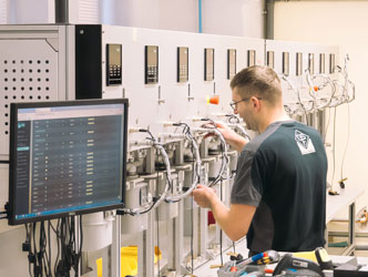 Eichprüfstand Gaszähler